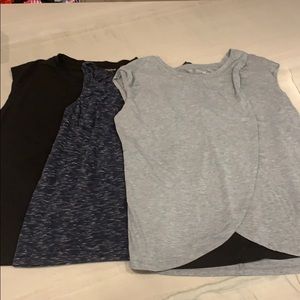 Motherhood nursing tops. 3 included.